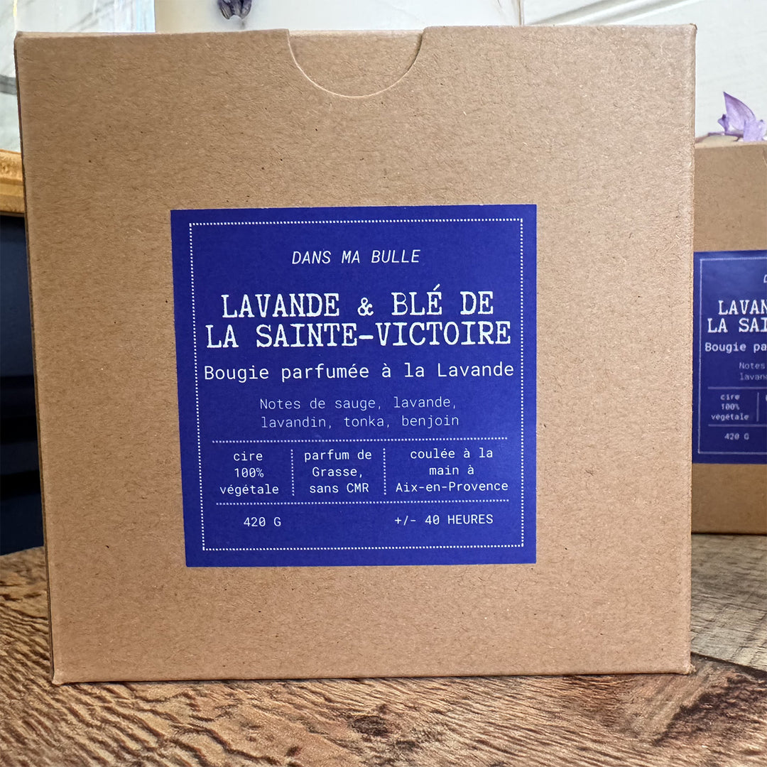 Bougie Lavande & blé de la Sainte-Victoire
