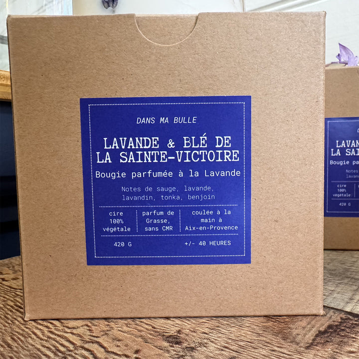 Bougie Lavande & blé de la Sainte-Victoire